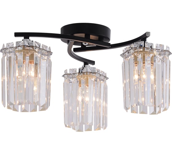 Изображение товара Люстра Rivoli June, 3×E27, 60 Вт, хрусталь, 1062-303 Б0070167