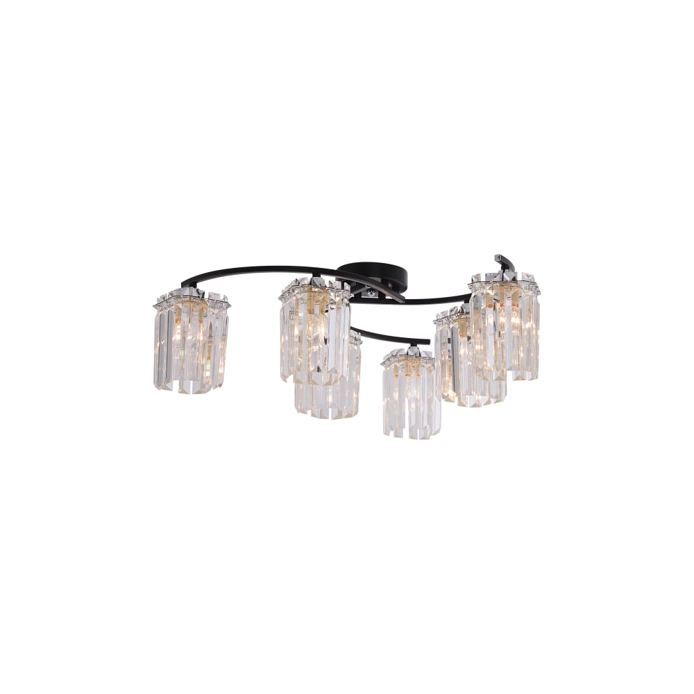 Изображение товара Люстра Rivoli June 6xE27 хрусталь современная подвесная стильная