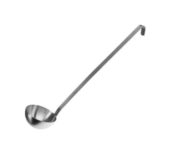 Изображение товара Половник Luxstahl 0,12л, ручка 33см, нерж. [SL-0. 12L] кт1095