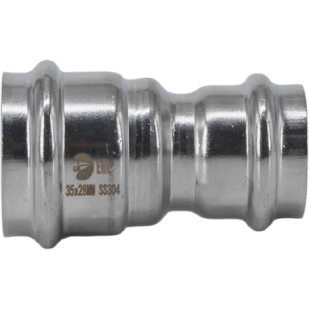 Изображение товара Пресс-муфта NEWKEY нержавеющая, AISI304 35mm x 28mm, CF8, PN16 NK-MP35*28/4