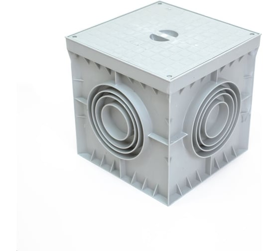 Изображение товара Грунтовый колодец контрольно-измерительный Промрукав 200х200х200 мм PR08.28315