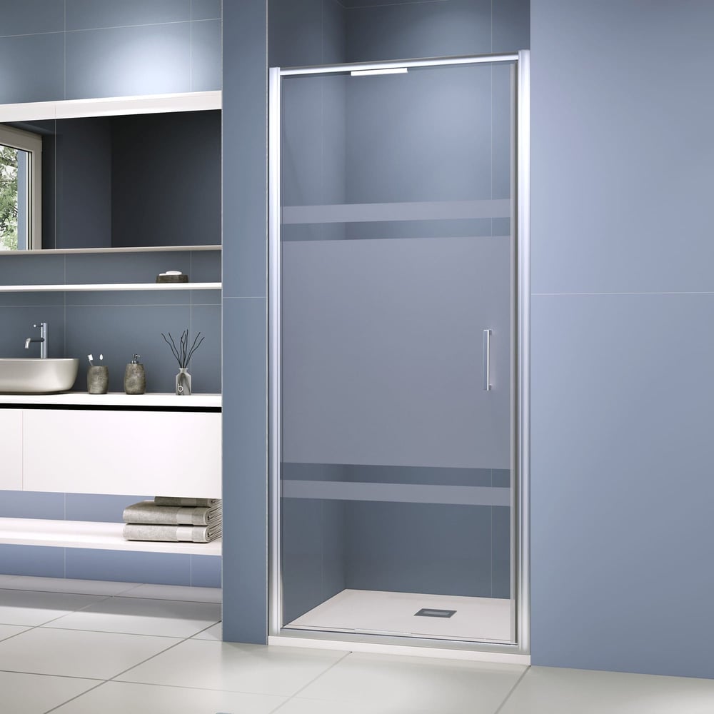 Изображение товара Душевая дверь RGW SV-05-2 90x200 матовая 8 мм хром