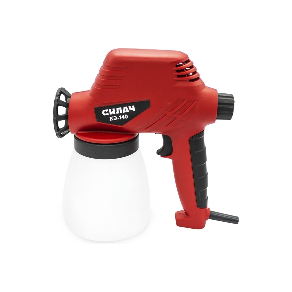 Изображение товара Краскопульт электрический СИЛАЧ КЭ-140 для водных и латексных красок, 280 мл/мин