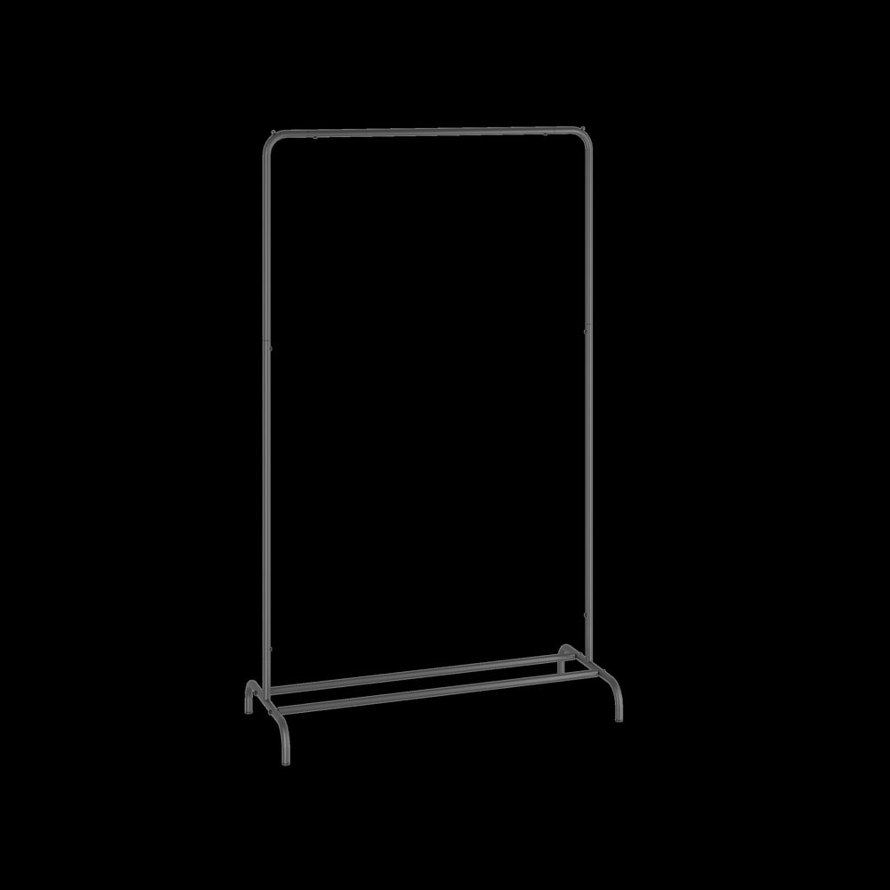 Изображение товара Гардеробная вешалка ЗМИ Радуга 1 графит надежное хранение одежды