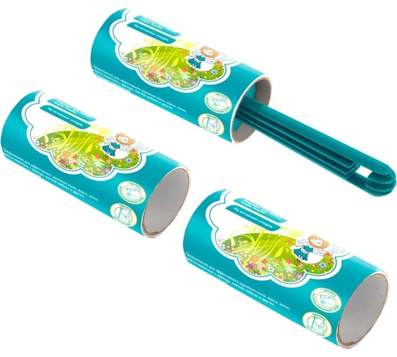 Изображение товара Набор PALISAD Home чистящий ролик для одежды с двумя сменными блоками, 20 слоев 931055