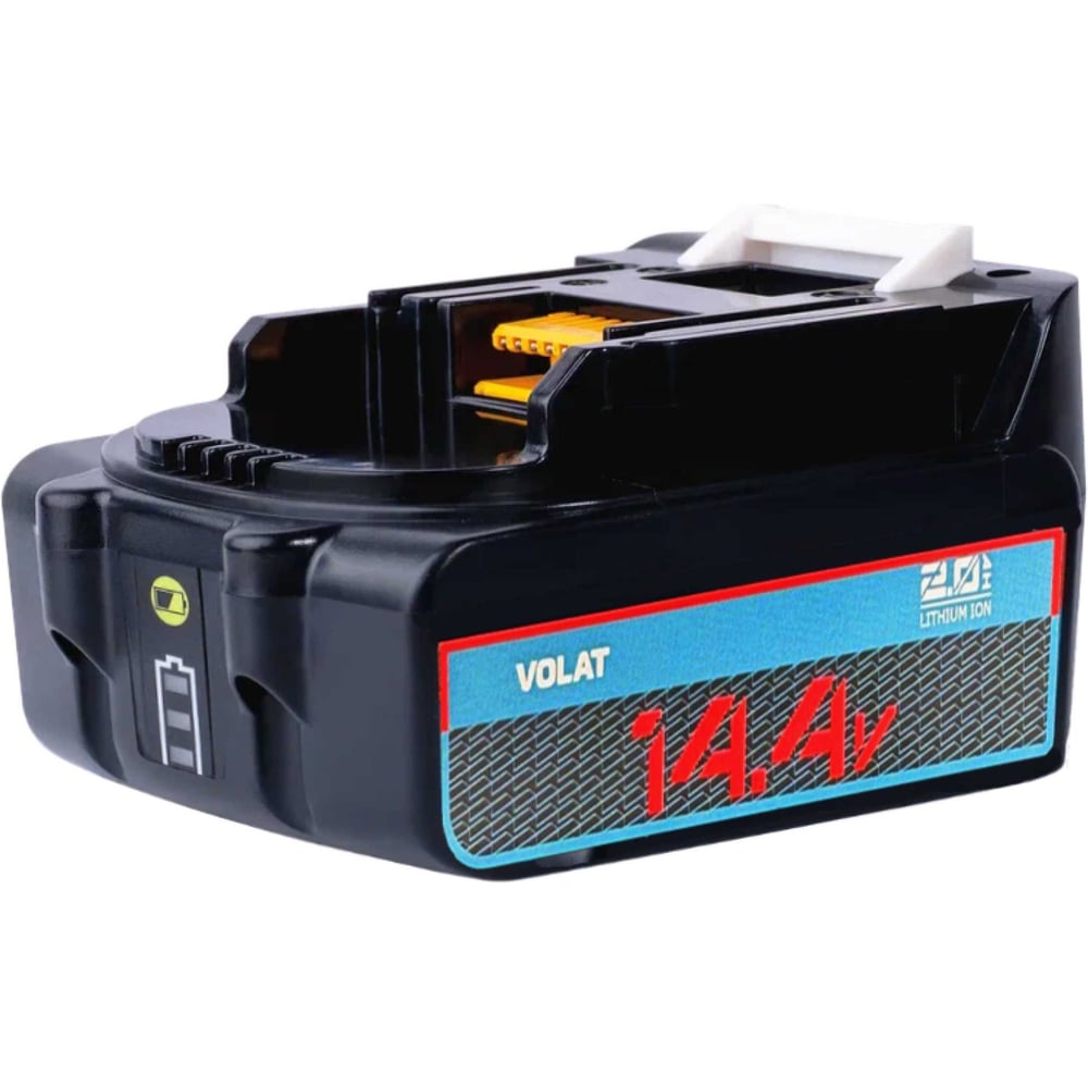 Изображение товара Аккумуляторная батарея VOLAT для Makita 14.4V 2.0Ah (Li-ion) MAK-BL1420 VT-MAK-BL1420-2 Изображение товара Аккумуляторная батарея VOLAT для Makita 14.4V 2.0Ah (Li-ion) MAK-BL1420 VT-MAK-BL1420-2