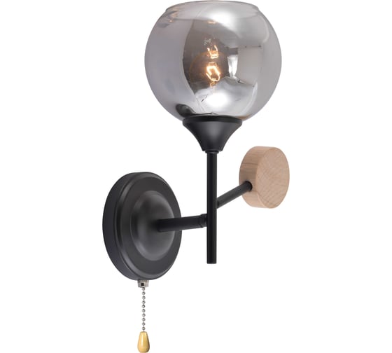 Изображение товара Бра настенный Rivoli Elouisa 9181-401 1хЕ27 60 Вт модерн, с выключателем Б0068404