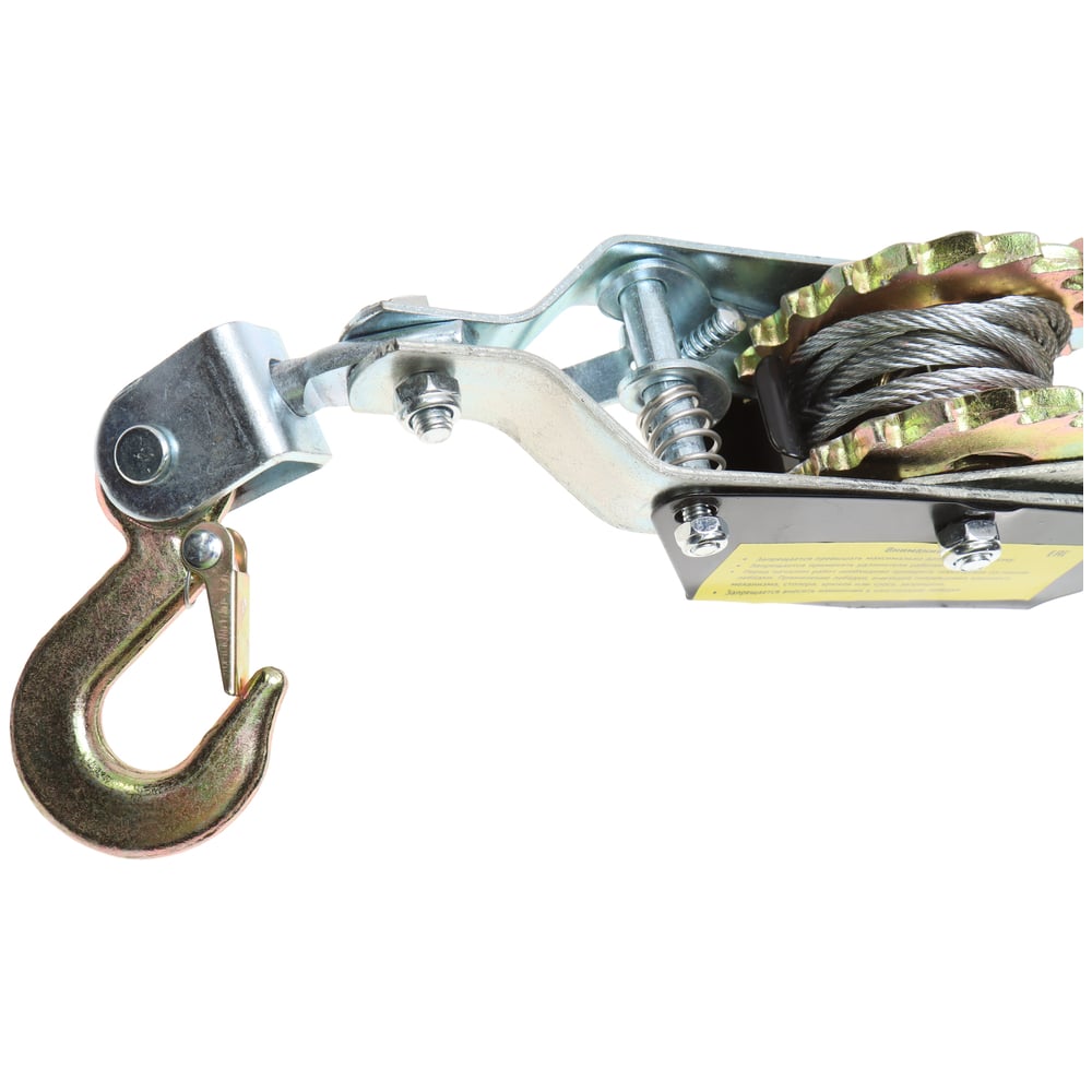 Изображение товара Лебедка рычажная тяговая 2т Эврика ER-98242 профессиональная