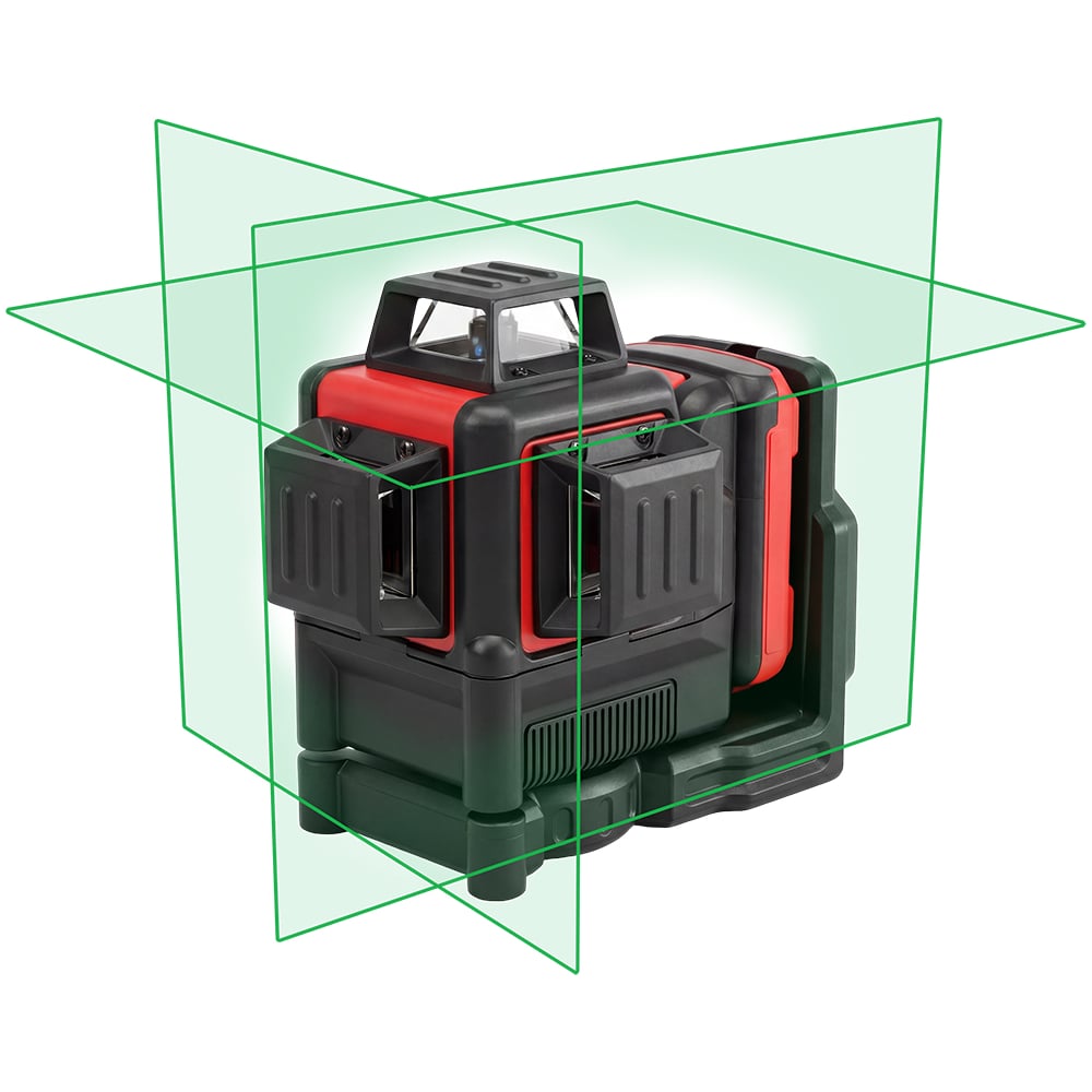 Изображение товара Лазерный нивелир INFINITER 3D TOP 1-2-356 профессиональный 360 градусов зеленый