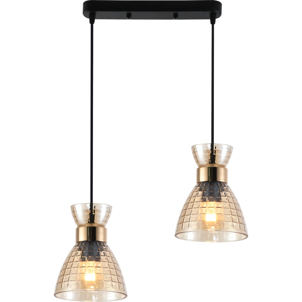 Изображение товара Подвесной светильник Rivoli Iris 9186-302 модерн 2хE27 60 Вт