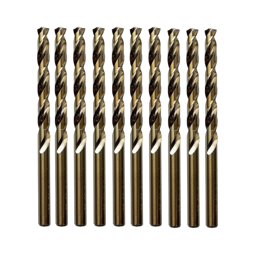 Изображение товара Сверло по металлу 10 мм HSS-CO DIN 338 10 шт