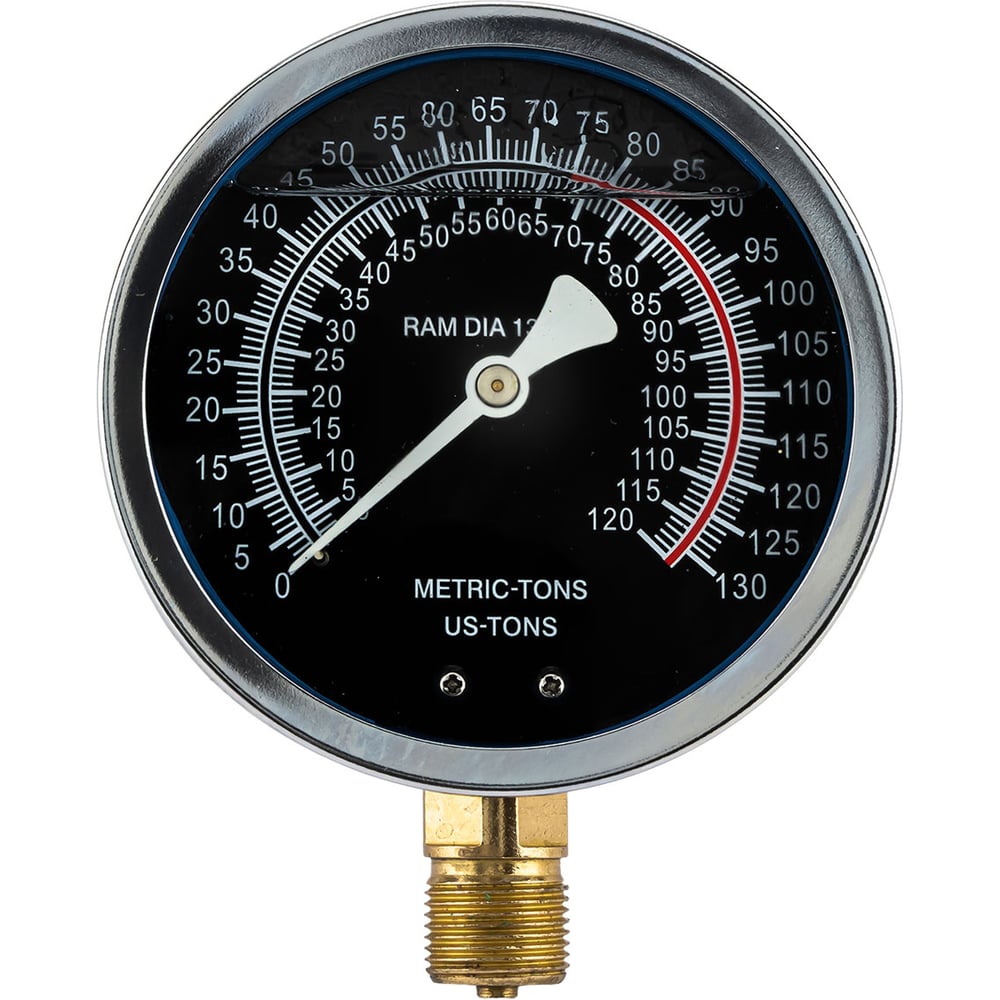 Изображение товара Манометр Rockforce для гидравлического пресса 75т RF-0500-7-M