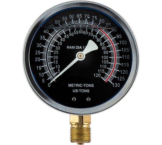 Изображение товара Манометр Rockforce для пресса гидравлического 75т RF-0500-7-M(62022)