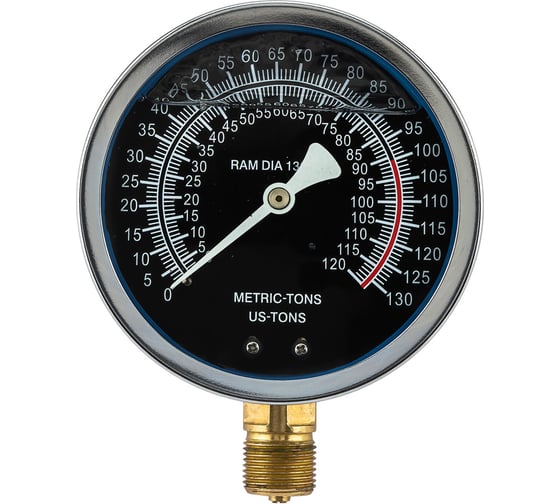 Изображение товара Манометр Rockforce для пресса гидравлического 100т RF-0500-8-M(62018)