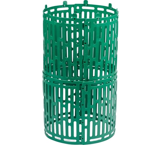 Изображение товара Защита стволов деревьев ГеоПластБорд 34.5x20.5 см, 4 шт, зеленая 96