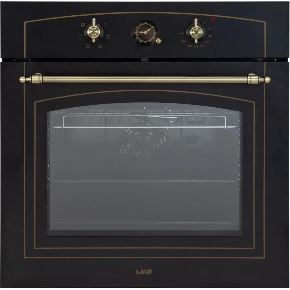 Изображение товара Духовой шкаф LAUF DE-605BL 6134 с конвекцией и таймером, электрический