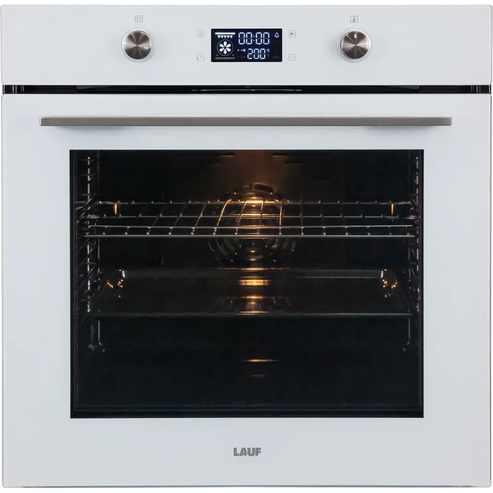 Изображение товара Духовой шкаф LAUF DE-604WH 6252 электрический с конвекцией и таймером