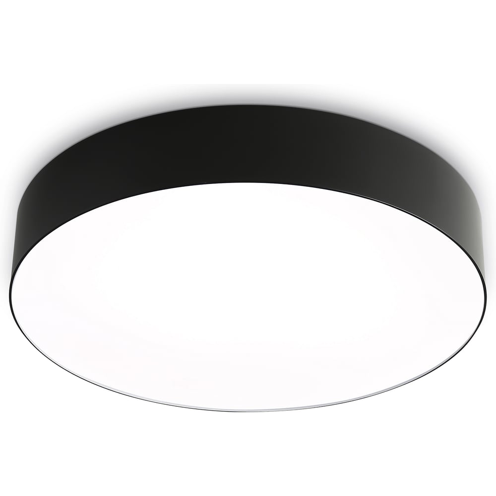 Изображение товара Светильник светодиодный Ambrella Light потолочный с пультом BK черный IP20 40W 3000-6500K (ПДУ ИК) FZ1360