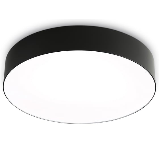 Изображение товара Светильник светодиодный Ambrella Light потолочный с пультом BK черный IP20 40W 3000-6500K (ПДУ ИК) FZ1360