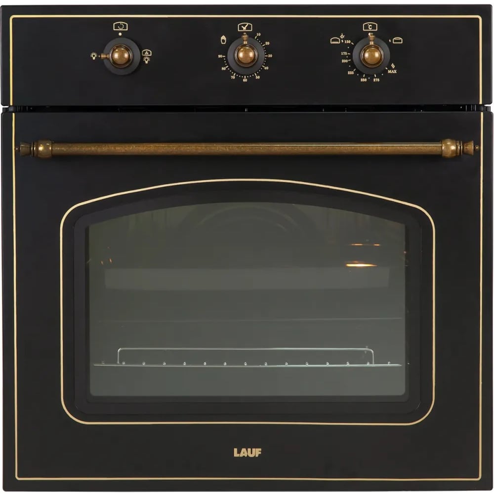 Изображение товара Газовый духовой шкаф LAUF DG-607BL 6285 с конвекцией 71 л черный