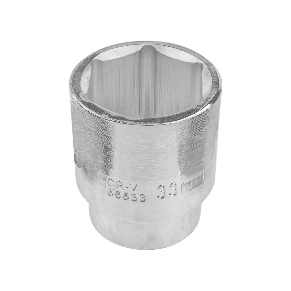 Изображение товара Головка Partner 33 мм, 3/4 дюйма, торцевая, CrV, для крепежа