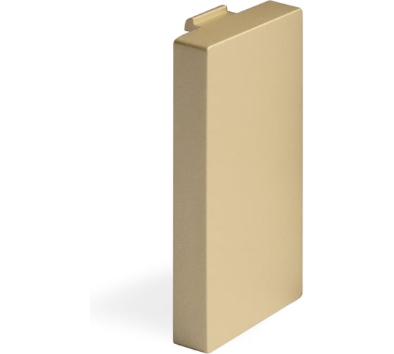 Изображение товара Заглушка Vell золотая, 1/2, модуль, {GD-Blank} 1394948