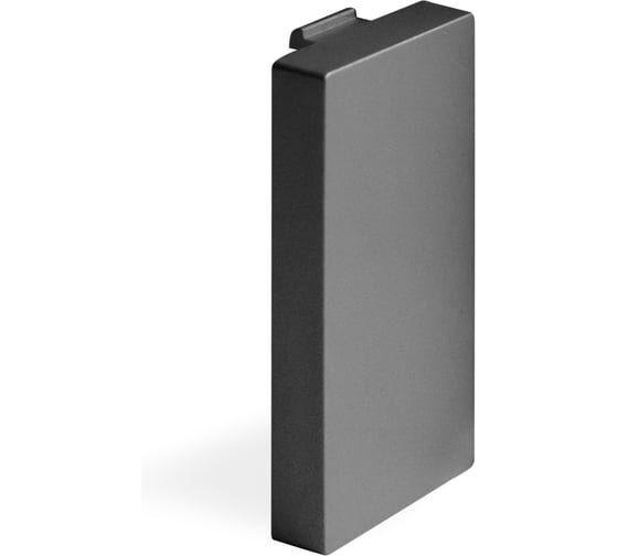 Изображение товара Заглушка Vell серая, 1/2, модуль, {GY-Blank} 1394947