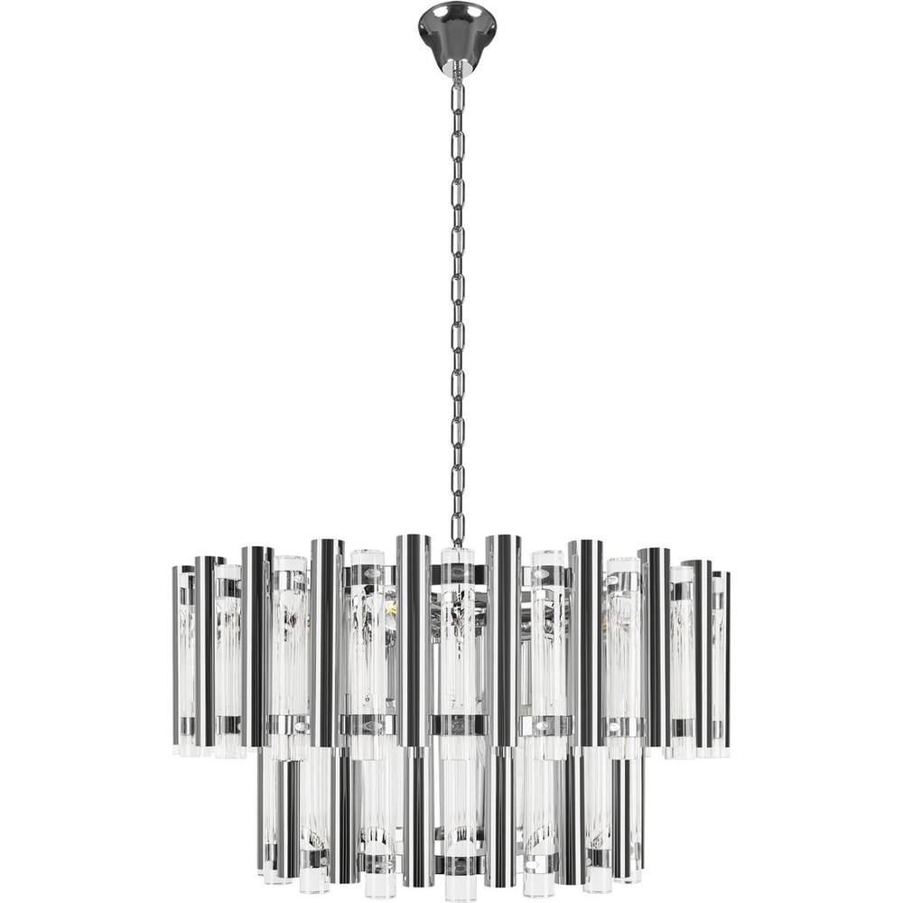 Изображение товара Подвесной светильник LOFT IT Boucle 10438/8 стиль модерн 8 ламп никель