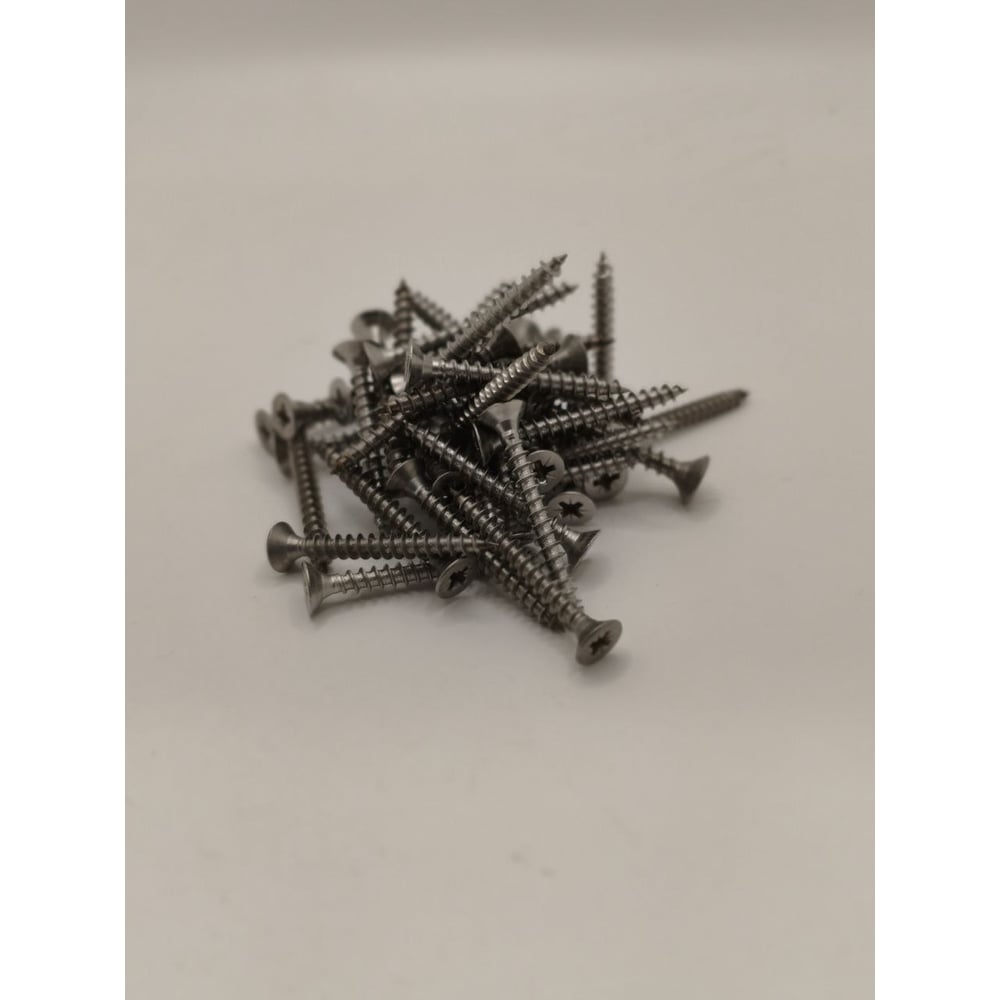 Изображение товара Шуруп Крепстор 3х16 потайная головка, крестообразный шлиц для ДСП АРТ 9050 (А2), 250 шт 4665317004217