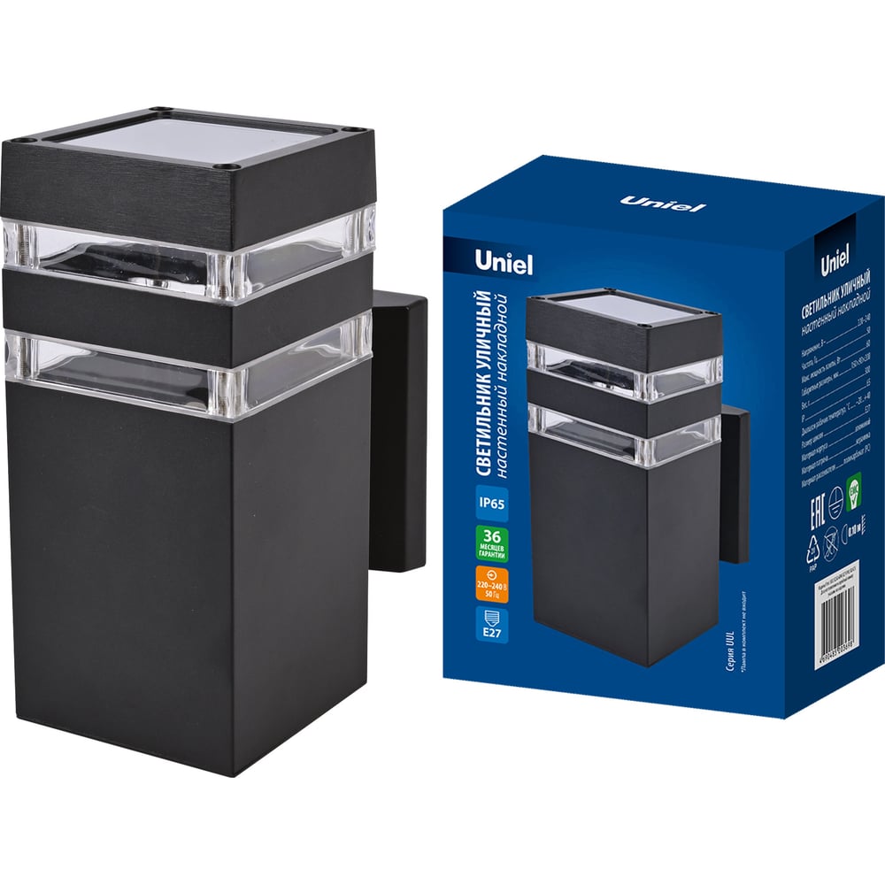 Изображение товара Светильник архитектурный Uniel UUL-S23A 60W IP65 черный для внешнего освещения