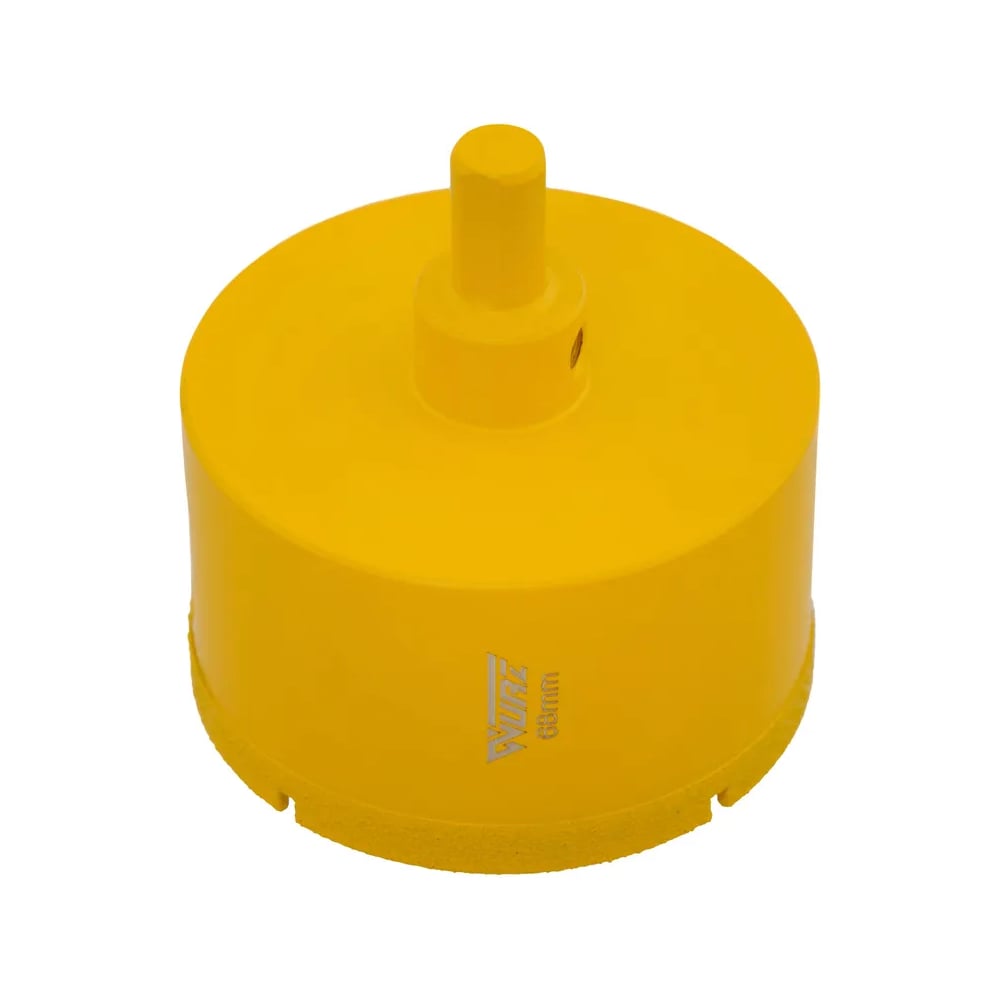 Изображение товара Коронка алмазная WURZ 68 мм с центрирующим сверлом для керамогранита