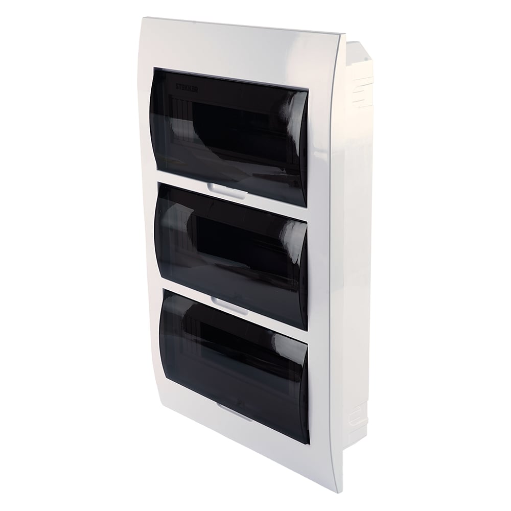 Изображение товара Встраиваемый бокc STEKKER EBX50-4/36-50 белый для электроустановок