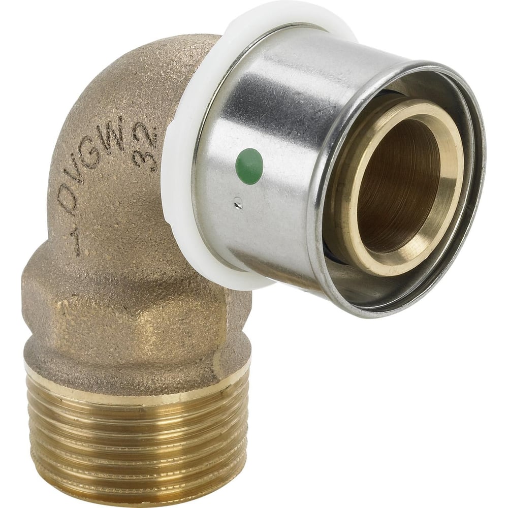 Изображение товара Уголок пресс бронзовый Viega Pexfit Pro ф32-1 нар 589424 для труб