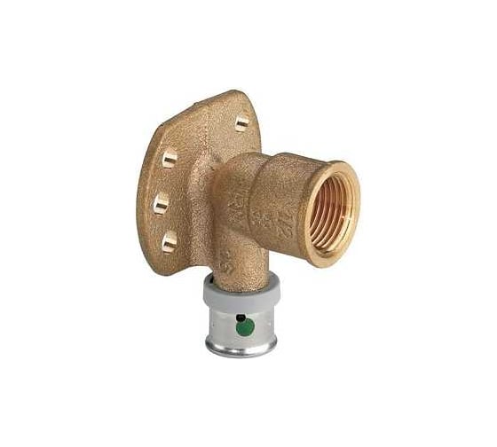 Изображение товара Уголок пресс с крепежом бронзовый Viega Pexfit Pro ф20-1/2 вн 608262