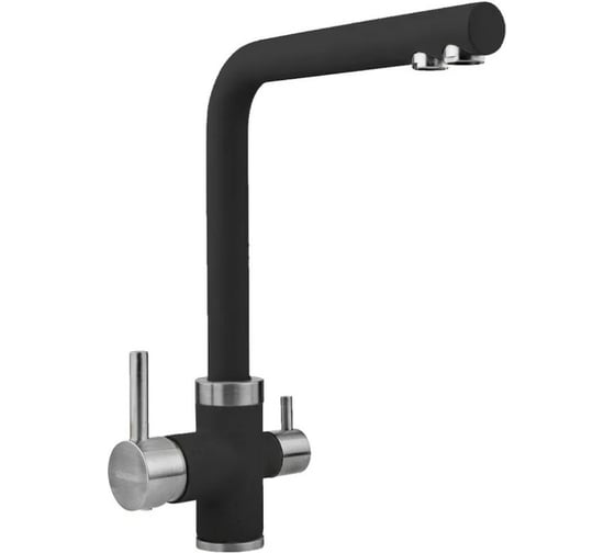 Изображение товара Смеситель LONGRAN Sprint universal LM2195, Onyx granite LM2195 - 10 CR