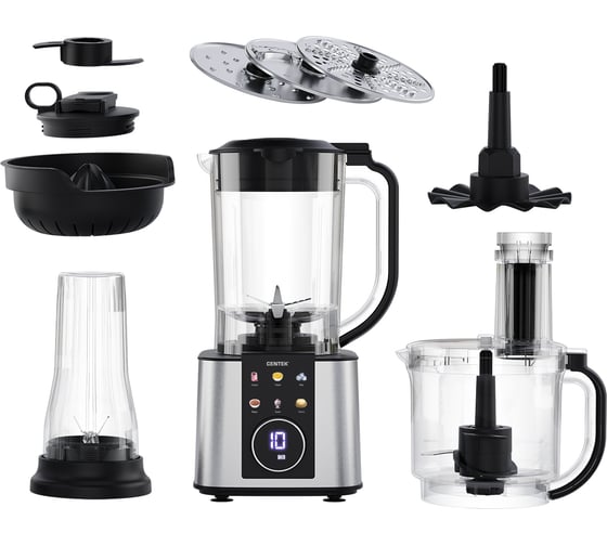 Изображение товара Блендер настольный Centek CT-1370, кухонный комбайн 9 в 1, 2000 Вт CT-1370