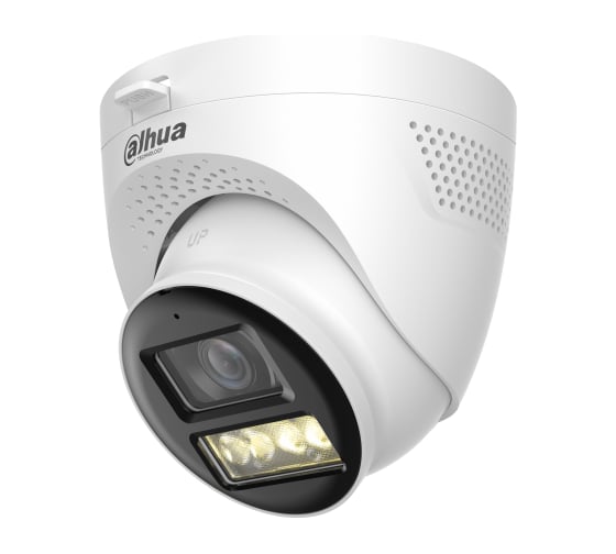 Изображение товара Видеокамера купольная Dahua HDCVI DAHUA с фиксированным объективом DH-HAC-HDW1500TQP-IL-T-0280B