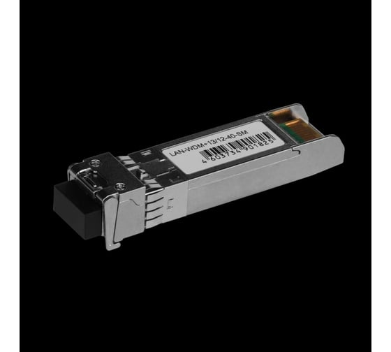 Изображение товара Модуль LANMASTER SFPи WDM 10GBASE-ER/EW, LC, Tx/Rx: 1330/1270нм, 40км Cisco LAN-WDMи13/12-40-SM