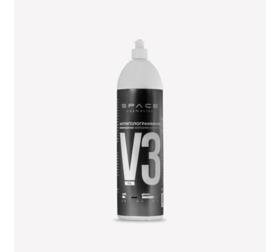 Изображение товара Антиголограммная финишная абразивная паста Space Cosmetics V3 1л SCV31