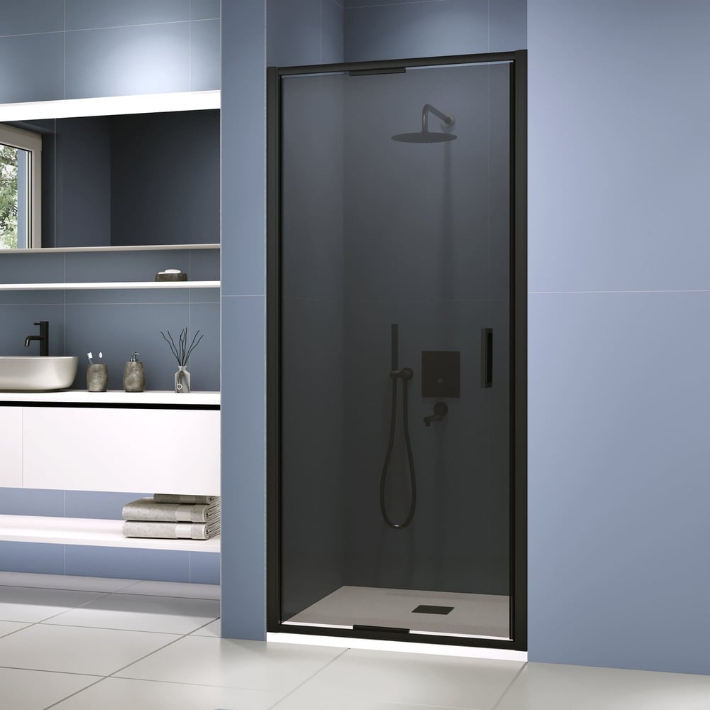 Изображение товара Душевая дверь RGW 100х200 SV-05-2-Б тонированная с антикаплей и регулировкой