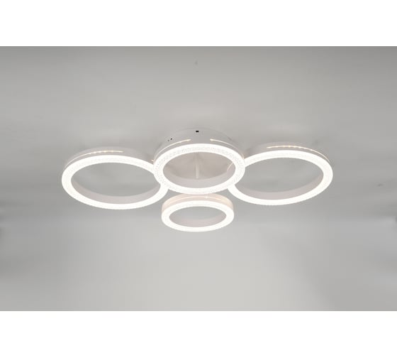 Изображение товара Светильник потолочный светодиодный Rivoli Juniper 6187-702 LED 75 Вт 3000-6000К белый, с пультом Б0068478