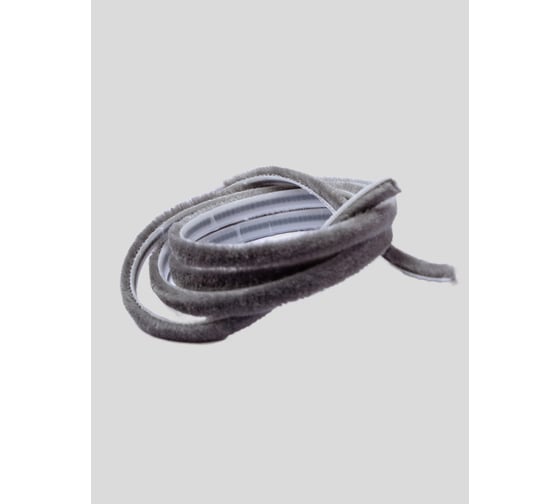 Изображение товара Уплотнитель KOMFORT москитные системы фетр Щёточный серый 7 6мм 150 м ЩУП7990