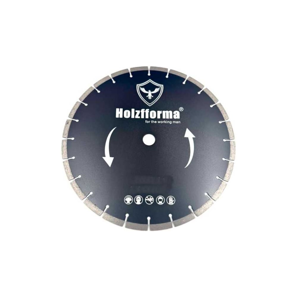 Изображение товара Диск отрезной Holzfforma 400x25.4мм алмазный для бетона и камня