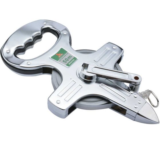 Изображение товара Рулетка геодезийная (мет. травл. лента) WYNNS 50м W6050/ Tools 00000019871