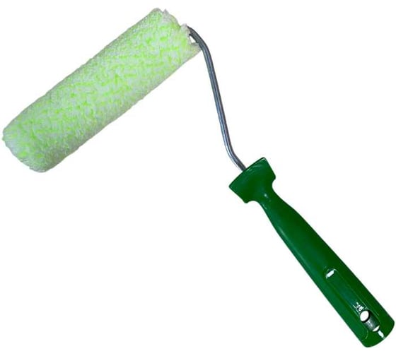 Изображение товара Миди-валик в сборе ACCURATE 320х175х55 Древесина 160мм d6мм Микроволокно, ворс 11мм 35016000