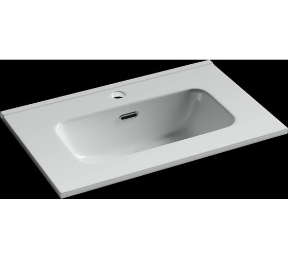 Изображение товара Раковина мебельная накладная Sancos Compact 610x395x170, цвет белый CN7025