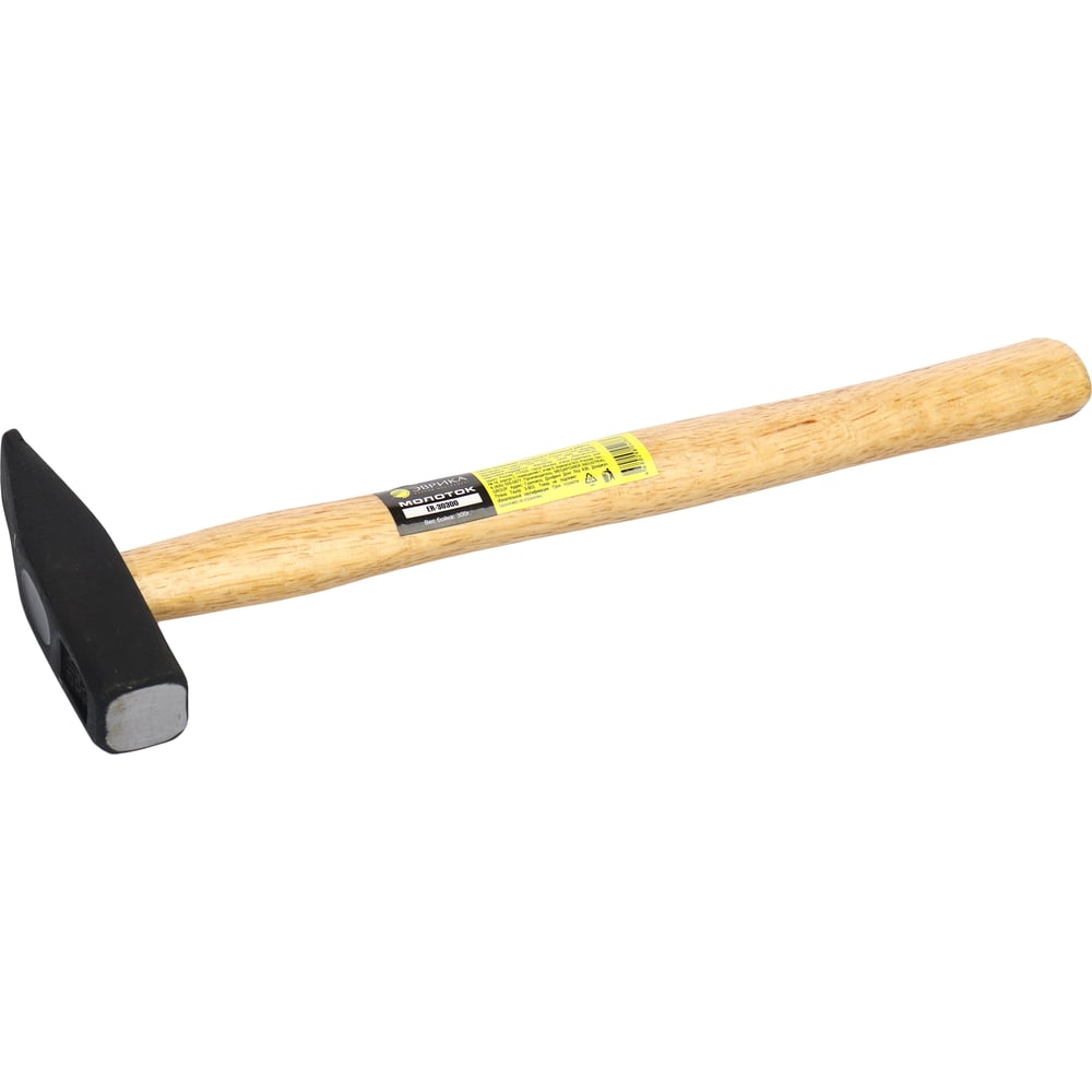 Изображение товара Молоток Эврика 300 гр., с деревянной рукояткой ER-30300