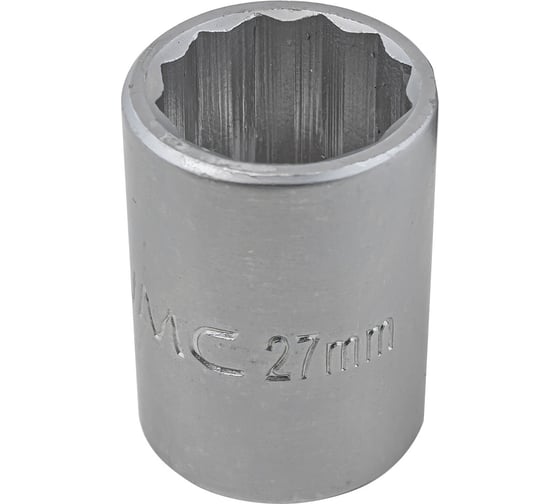 Изображение товара Головка WMC TOOLS 27мм (12гр.), 3/4 WMC-56927(49961)