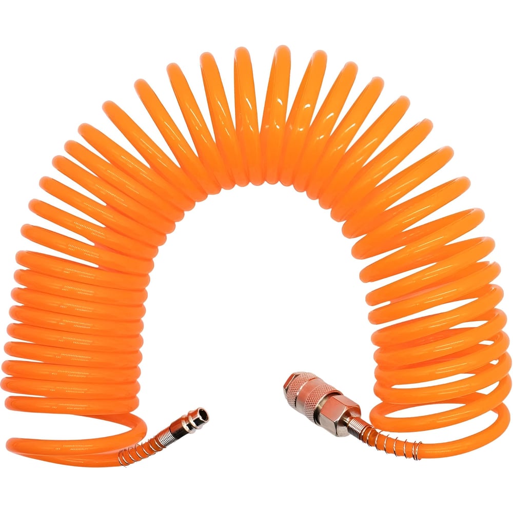 Изображение товара Спиральный шланг ВАРТЕХ ПЭ-8 8м, 5х8мм, 10бар, рапид