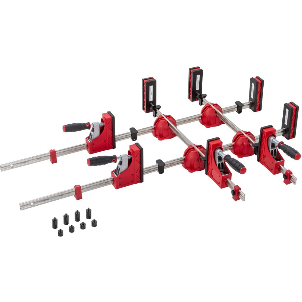 Изображение товара Набор корпусных струбцин JET JC-12 12 предметов для дерева полупрофессиональный
